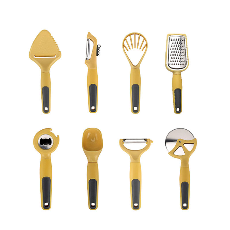 Conjunto de mini utensílios de cozinha de 8 peças