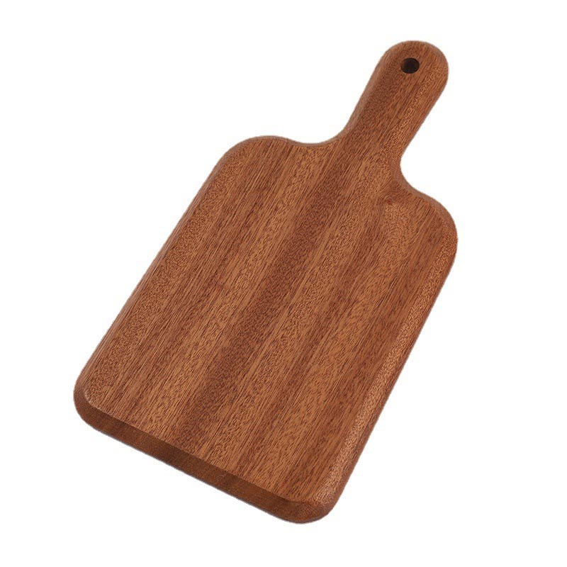 Placa de corte de pão de pizza de frutas domésticas antimofo de madeira sólida sólida